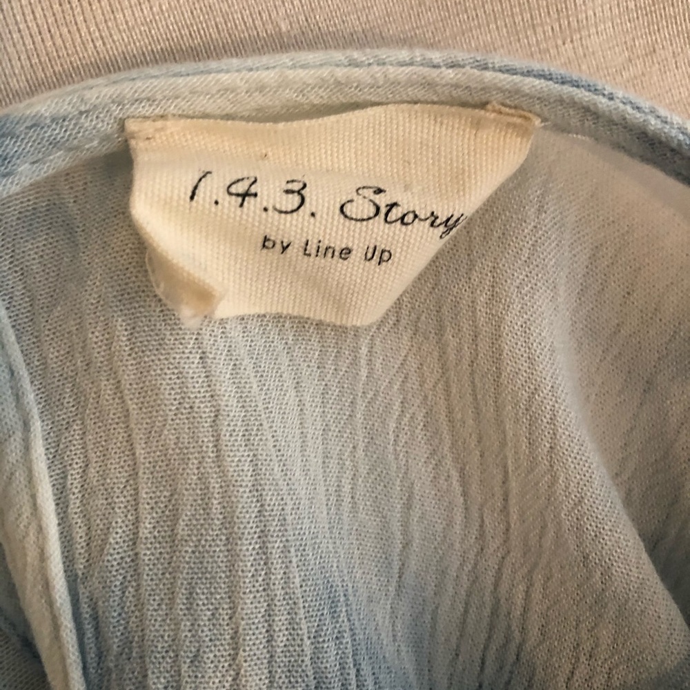 1.4.3 STORY by LINE UP size Medium Blue Cld Shldr - Picture 11 of 14